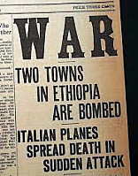 Mussolini invades Ethiopia*