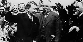 Hitler merges offices chancellor & president