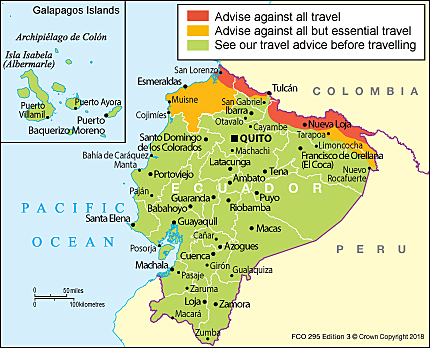 The Spanish colonized the area of Nueva Granada (modern Colombia, Ecuador, Panama, Venezuela).