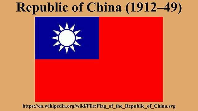 Rebublic Of China Begins and Dynasties are ancient history