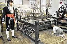 Máquina de hilar - "mule- Jenny"