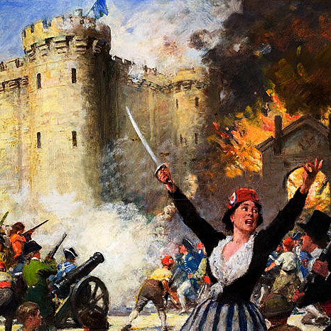 Toma de la bastilla.