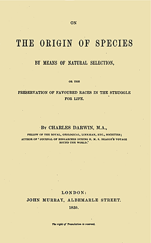El origen de las especies