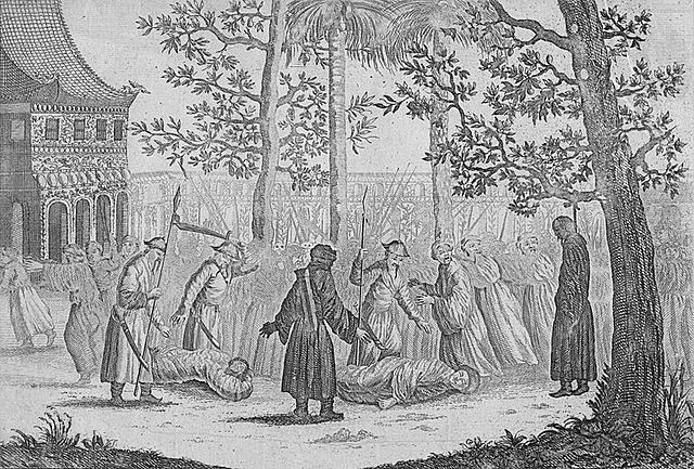 The worst fire and destruction to The Forbidden City by "The Peasant Uprising"