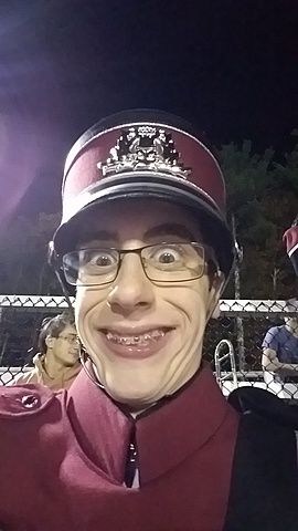 A mí me hice socio de la banda de marcha el dieciocho de agosto dos mil diecisiete