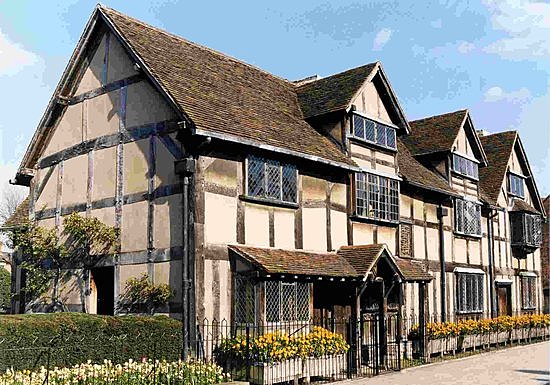 born in Stratford-Upon-Avon