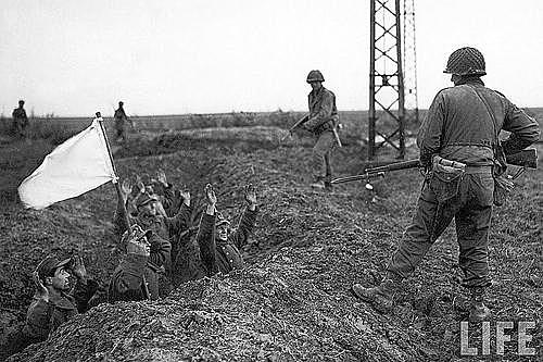 France surrender to Germany and Italy