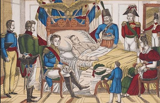 Napoleon dies