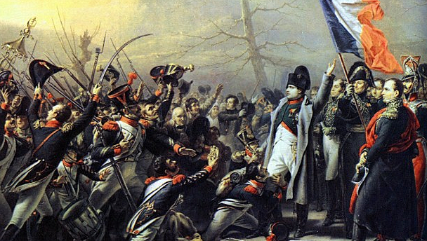 Napoleon returns from Elba