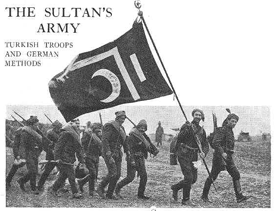 The ottomans decalre alligence to the central powers