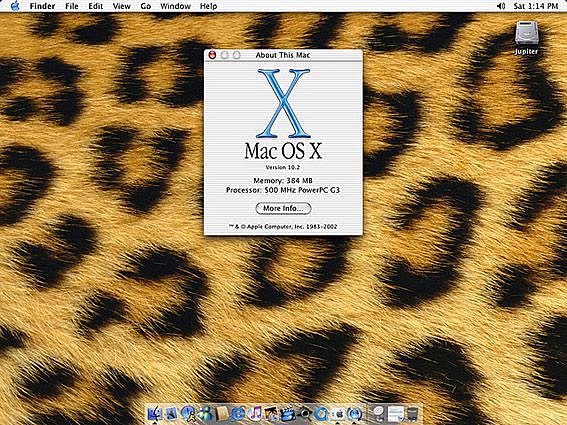 Mac OS X 10.2 (Jaguar)