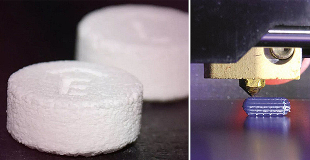 Impresora 3D de medicamentos