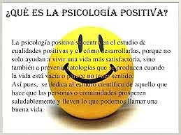 Psicología positiva-González, (2008)