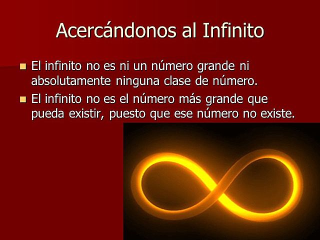 Creación del símbolo infinito