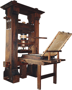 Gutenberg Printing Press invented