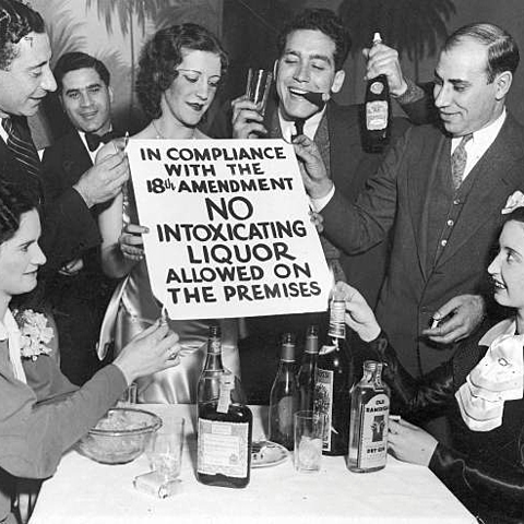 Derogación de la Ley Seca EEUU