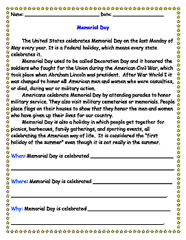 Failed Comprehension--Second grade