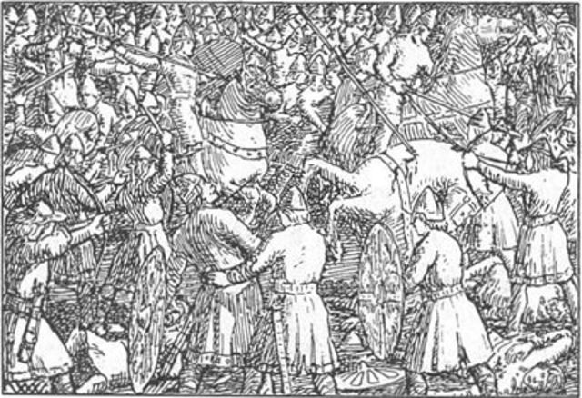 Olaf of Norway arrived in London