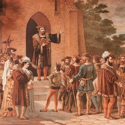 Timeline: Reformationen i Danmark 1520-1539