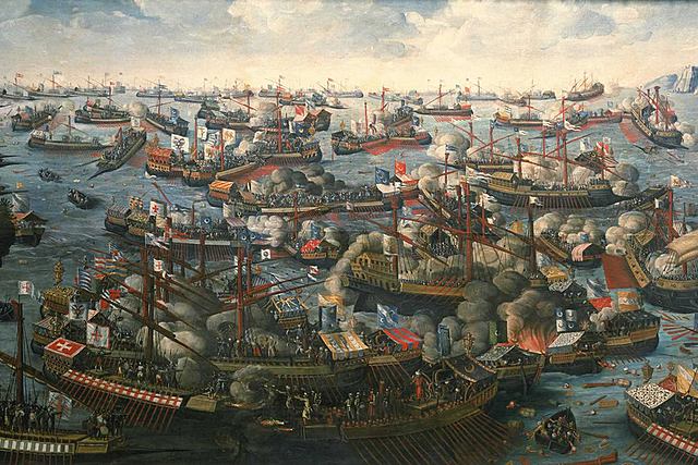 La batalla naval de Lepanto