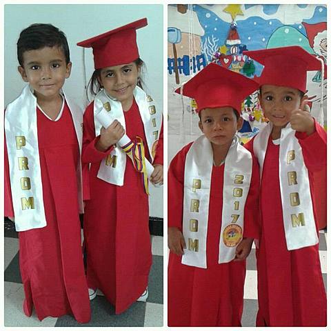 Graduación de mi hijo en el Jardin