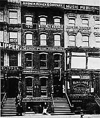 Start of Tin Pan Alley