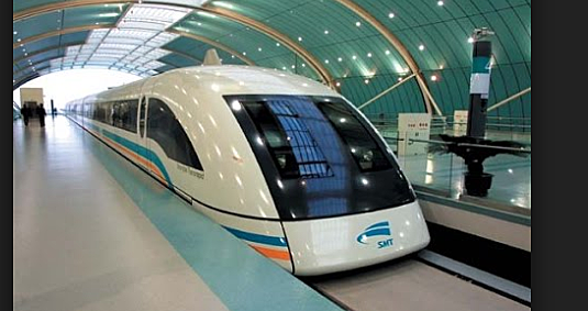 First Maglev Train that People can Ride on