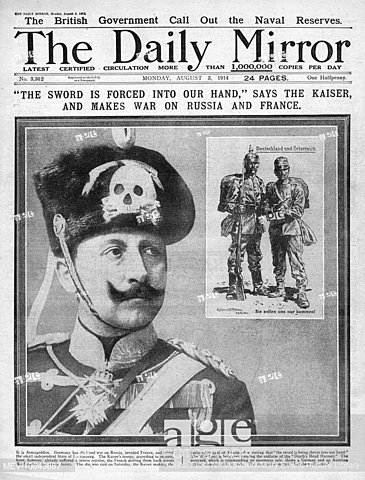 Germany declares was on Russia