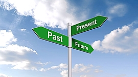 Timeline: past-present- future