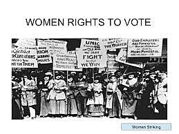 Women's Right to Vote