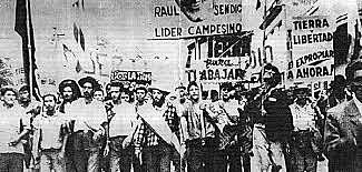 Uruguay receives support from the US due to guerrillas in Uruguay.