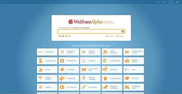 Wolfram Alpha
