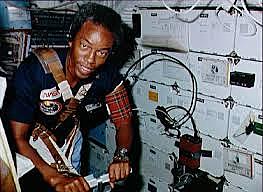 DEVELOPMENT: First African American in Space