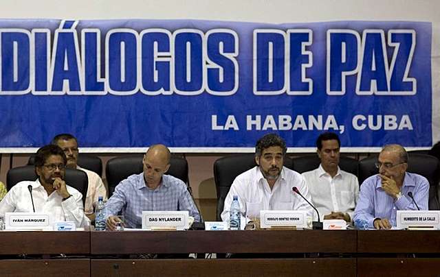 Nuevos Dialogos de paz con las FARC.