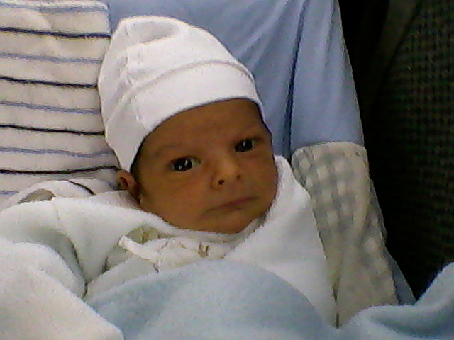 nacimiento de mi hermano Matteo