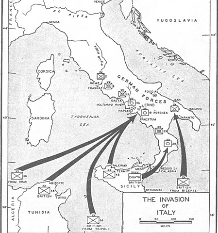 Allied invasion of Italy