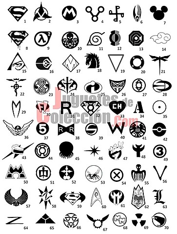 símbolos cómics