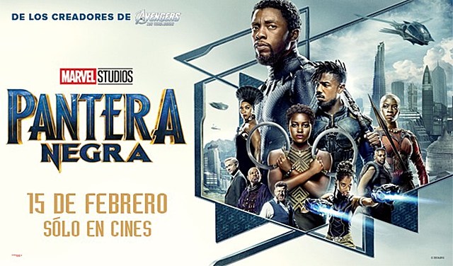 pantera negra llega a cine