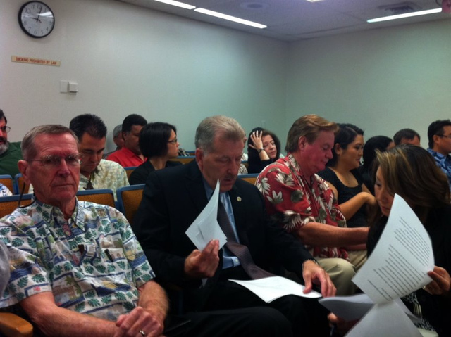 City Council Holds Hearing