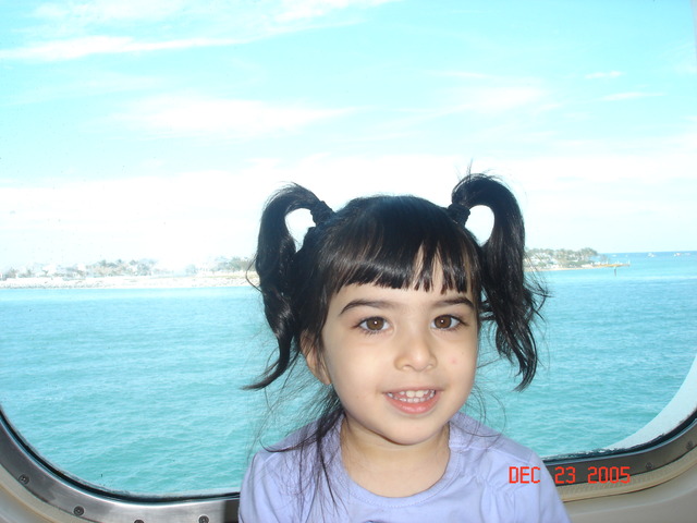 Dalia's first cruise