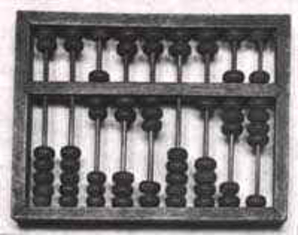 El ábaco fue inventado en China unos 2.500 años AC