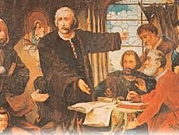 Rechazó del proyecto de Colón de viajar a la India.