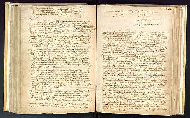 Las Capitulaciones de Santa Fe.