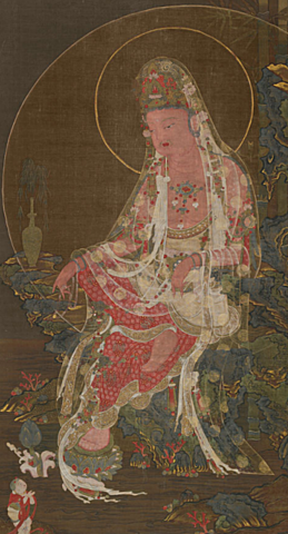 Seated Willow Branch Gwanse'eum Bosal