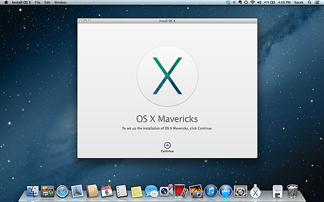 Mac OS X 10.9 "Mavericks"