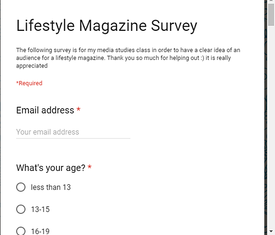 Theory: Audience Feedback