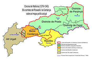 Pau dels pirineus, pèrdua dels territoris de Catalunya del Nord