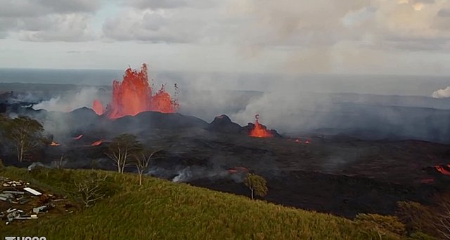 The Most Recent Volcano Eruption Recorded