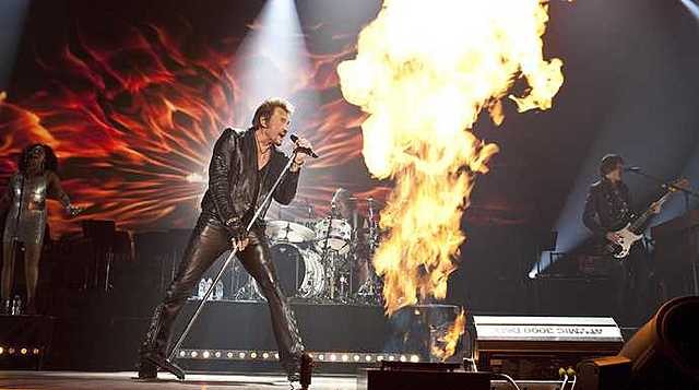 Concert de johnny Hallyday