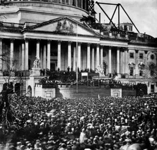 Inauguration of Abraham Lincoln